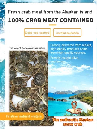Alaskan Snow Crab Ready-to-EatCrispy Crab-JR-L6