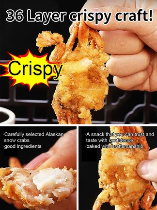Alaskan Snow Crab Ready-to-EatCrispy Crab-JR-L6