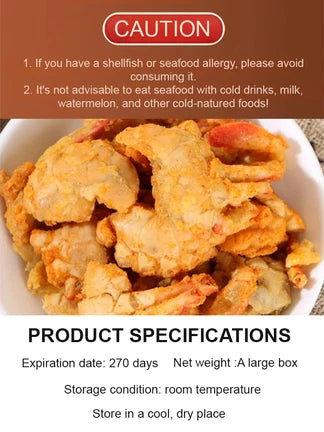 Alaskan Snow Crab Ready-to-EatCrispy Crab-JR-L6