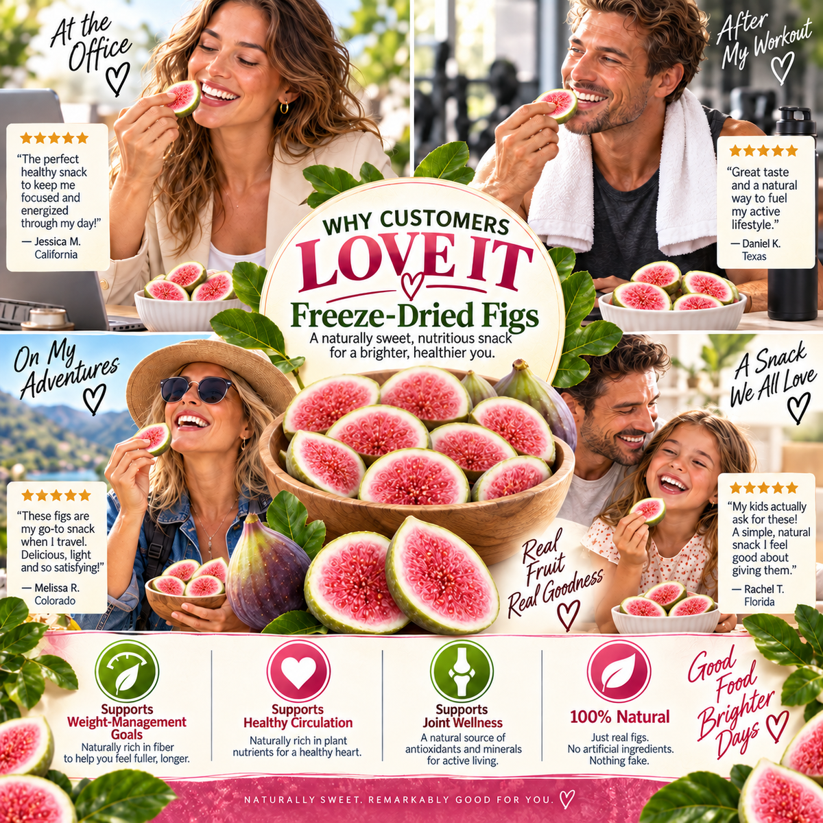 🍎 Premium California Freeze-Dried Figs — A Delicious Balance of Taste & Wellness-H1