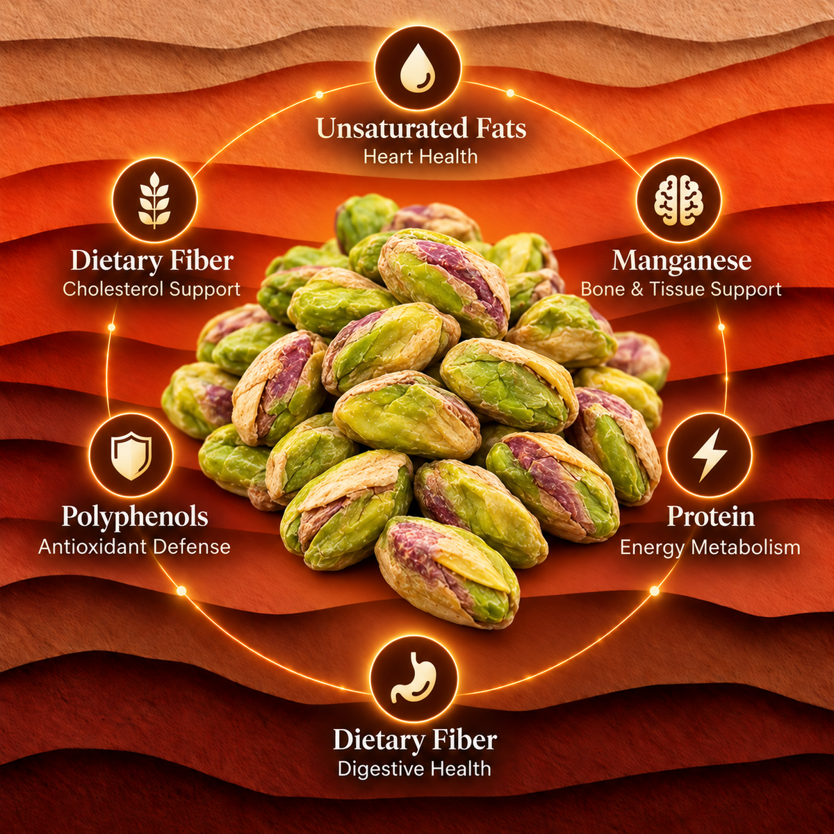 🥜 Premium Pistachios – Naturally Crunchy, Rich & Delicious in Every Bite-Elon