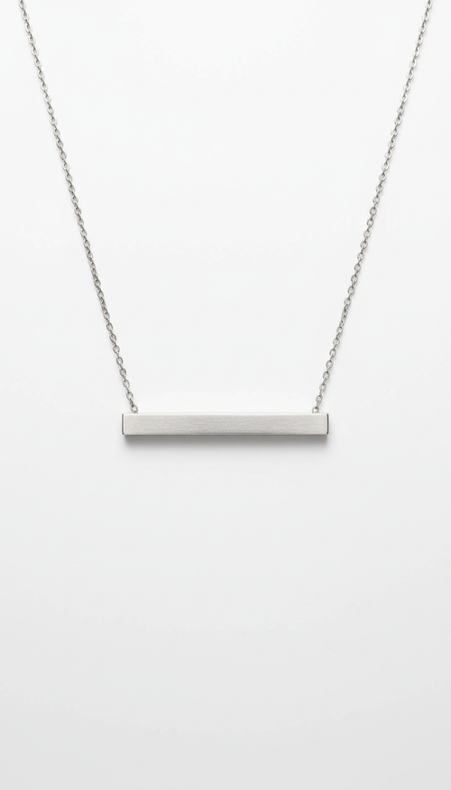 Minimalist Stainless Steel Pendant Necklace
