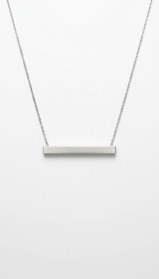 Minimalist Stainless Steel Pendant Necklace