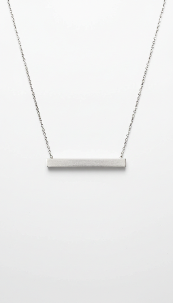 Minimalist Stainless Steel Pendant Necklace