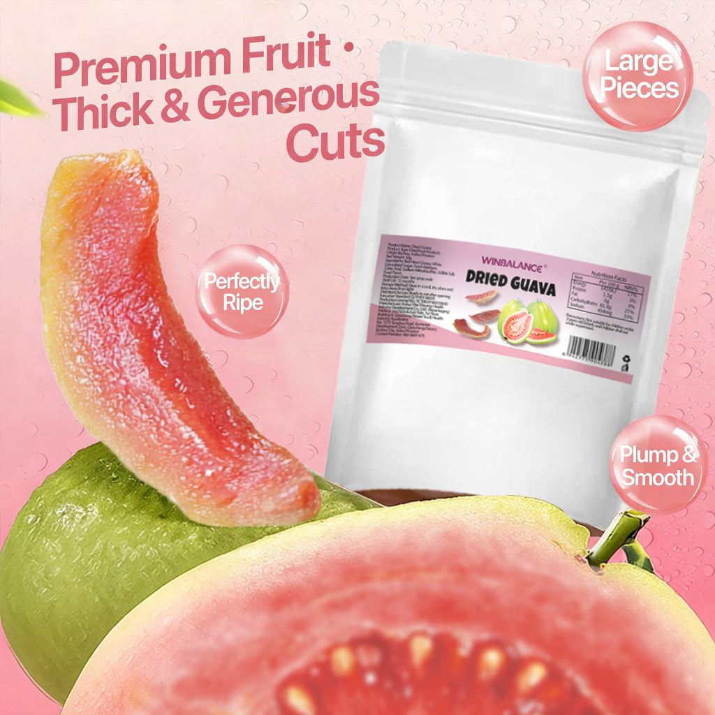 🪶Say goodbye to high-calorie guilt! 🥇🥇Satisfy your cravings with ourfiber-rich Red Guava slices-H1